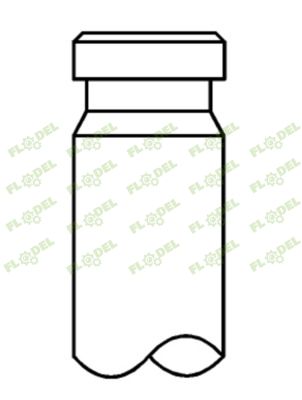 [FLO07021] Supapa evacuare motor Mercedes Benz A906 050 09 27 MAHLE