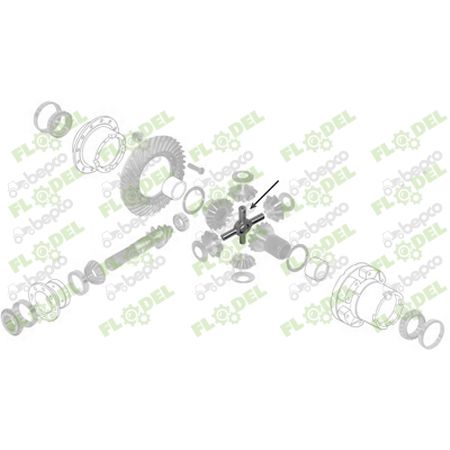 [FLO07171] Cruce diferential spate tractor New Holland 81803401