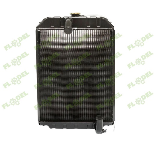[FLO07506] Radiator racire apa U-650 (aluminiu cu 4 randuri late de celule) 590x455x65