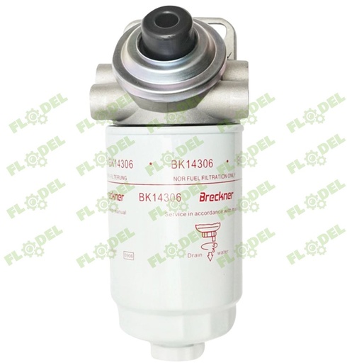 [FLO07516] Baterie filtru motorina cu pompa de amorsare la 90 grade (filtru cu aerisitor)