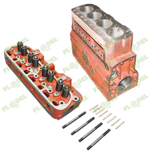 [FLO07525] Bloc motor pe semering cu chiulasa asamblata pentru tractor UTB U-650 2402.01.0306 / 110.02.909
