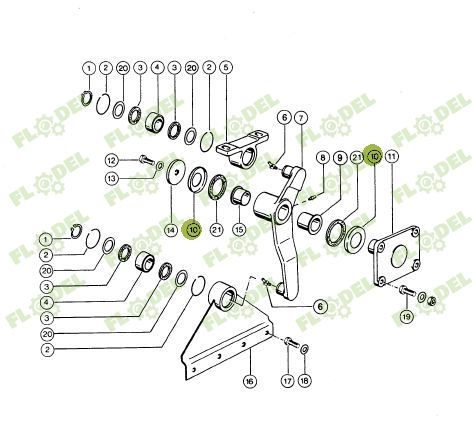 [FLO07771] Capac protectie combina CLAAS 646787