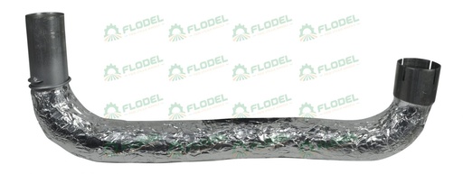 [FLO07945] Teava esapament JOHN DEERE AL80501