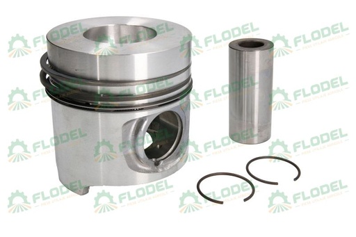 [FLO08318] Piston + segmenti FIAT 1902443 NURAL