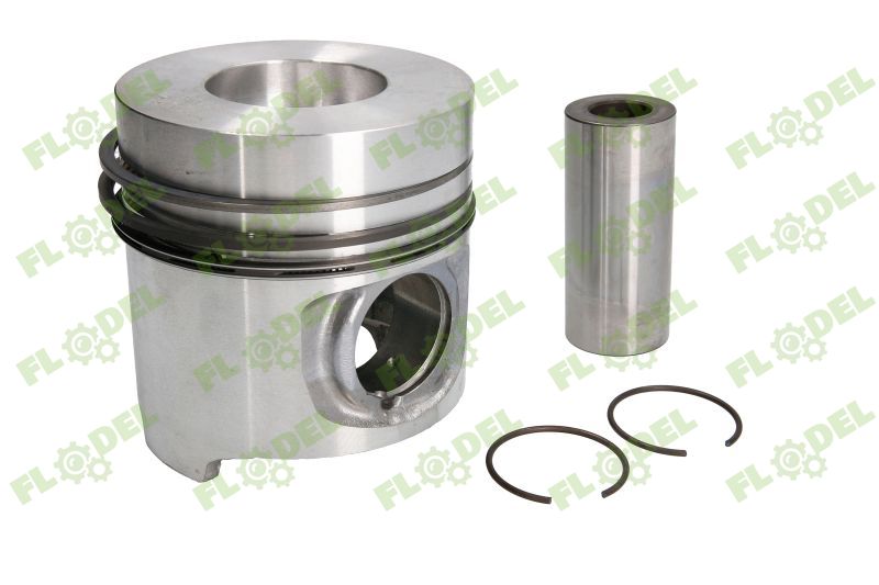 [FLO08318] Piston + segmenti FIAT 1902443 NURAL