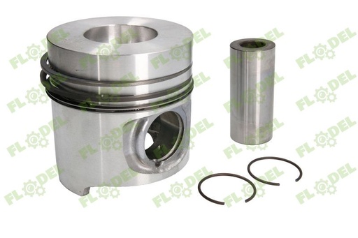 [FLO08318] Piston + segmenti FIAT 1902443 NURAL