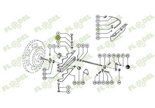 [FLO08426] Inel 0006097890 Original CLAAS