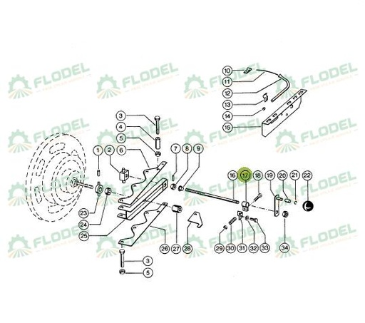 [FLO08431] Clema 0006034750 Original CLAAS