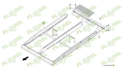 [FLO08594] Suport site CLAAS TUCANO 553512