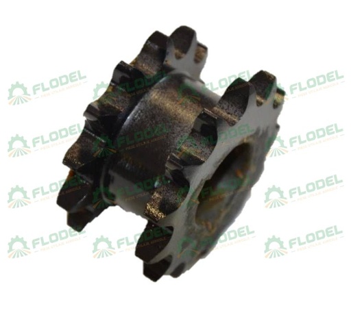 [FLO08792] Pinion dublu balotiera CASE ih 84024256 Original CNH 