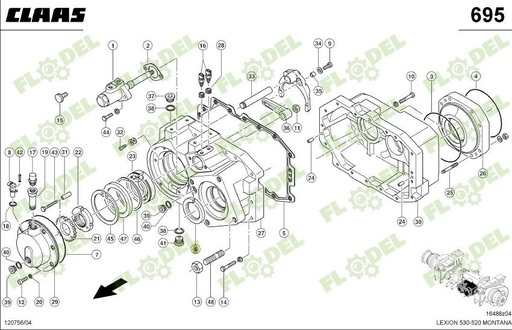 [FLO08907] Simering 0002145330 Original CLAAS