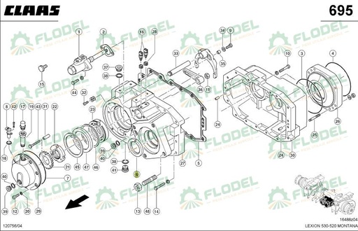 [FLO08907] Simering 0002145330 Original CLAAS