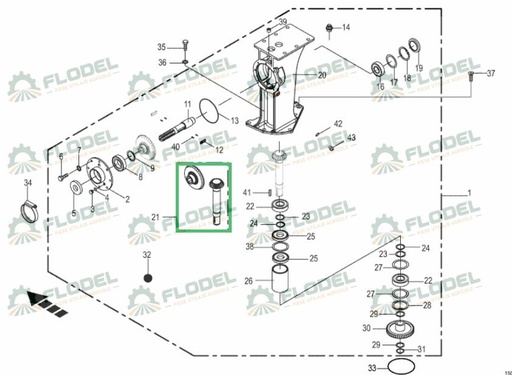 [FLO08912] Set pinioane KRONE 2944306