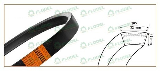 [FLO08943] Curea variator combina NEW HOLLAND 89502654 STOMIL