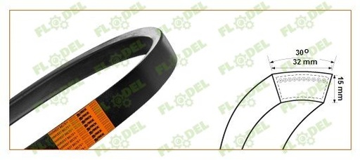 [FLO08943] Curea variator combina NEW HOLLAND 89502654 STOMIL