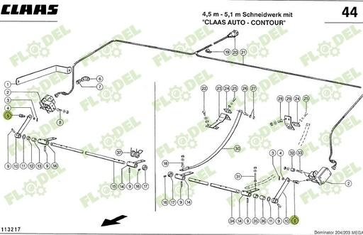 [FLO08993] Ghidaj CLAAS 0006509061 Original CLAAS