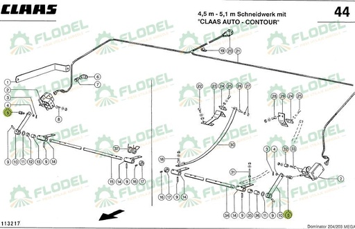 [FLO08993] Ghidaj CLAAS 0006509061 Original CLAAS