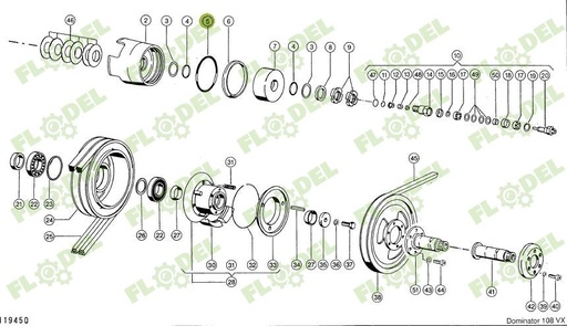 [FLO09200] Raclor 215636 Original CLAAS 