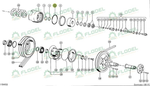 [FLO09200] Raclor 215636 Original CLAAS 