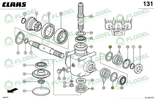 [FLO09273] Distantier 234433 Original CLAAS 