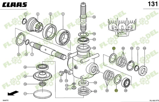 [FLO09273] Distantier 234433 Original CLAAS 