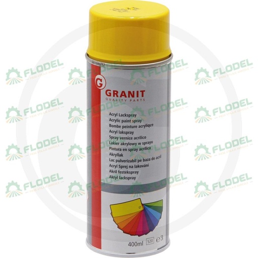 [FLO09311] Spray galben JOHN DEERE 400ml GRANIT