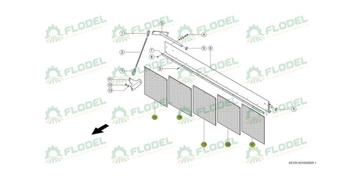 [FLO09355] Pres cauciuc cai CLAAS 552709