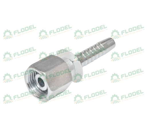 [FLO09392] Armatura metric cu olandeza si garnitura 14x1.5 DN 08