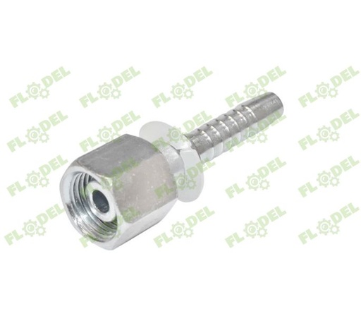 [FLO09392] Armatura metric cu olandeza si garnitura 14x1.5 DN 08