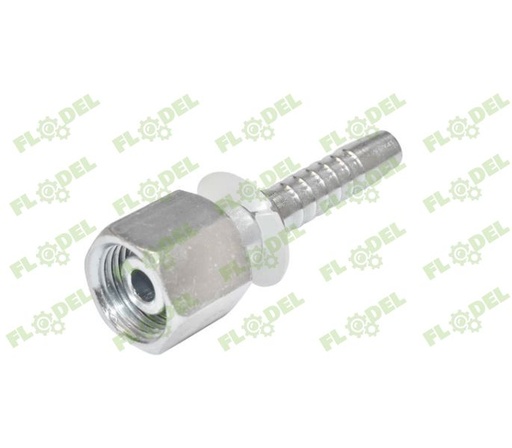 [FLO09393] Armatura metric cu olandeza si garnitura 14x1.5 DN 06