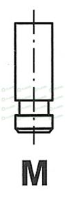 [FLO09408] Supapa admisie motor Mercedes Benz OM 366