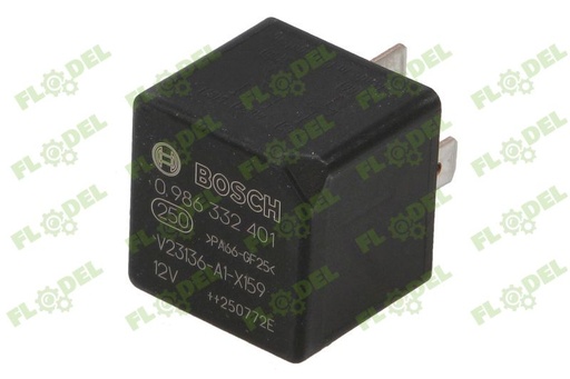 [FLO09502] Releu 12V 30A BOSCH 0 986 332 401