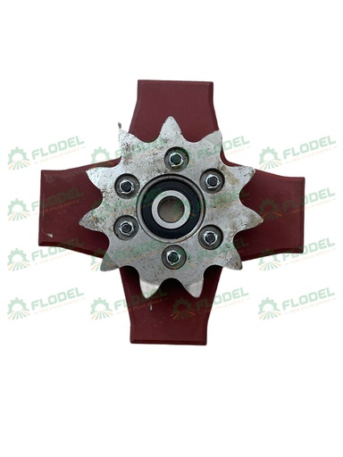 [FLO09568] Cutit cu pinion kit floarea soarelui [4 cutite]