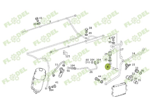 [FLO09595] Conducta combina CLAAS 0019911770 Original CLAAS