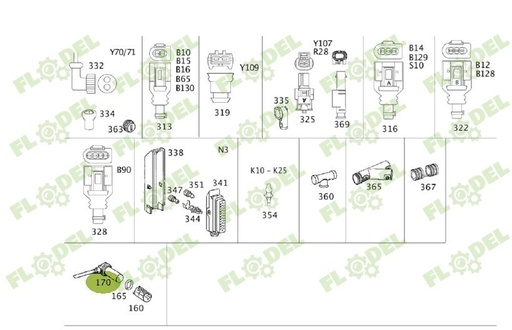 [FLO09598] Senzor turatie combina CLAAS 0019925320 Original CLAAS