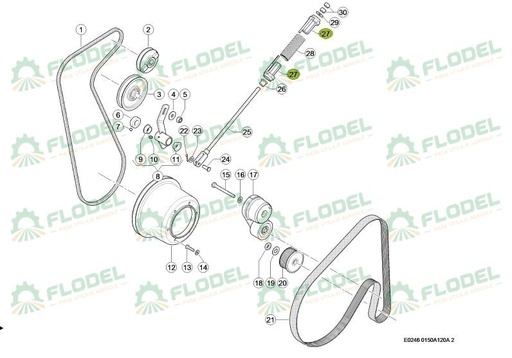 [FLO09604] Ghidaj 0006288930 Original CLAAS