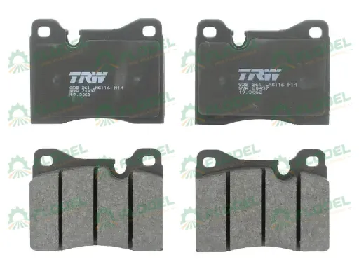 [FLO09828] Set placute frana FENDT F198104072010 [4 buc] 