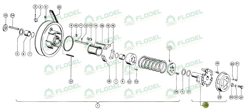 [FLO09841] Butuc variator CLAAS 603027