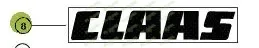[FLO09970] Autocolant CLAAS 0005164340 Original CLAAS 