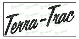 [FLO09972] Autocolant TERRA TRAC 0005164350 Original CLAAS