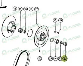 [FLO10725] Manson variator vant CLAAS 603468 Original CLAAS