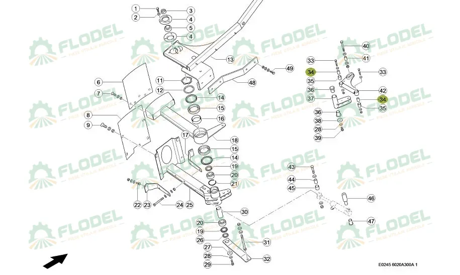 [FLO10965] Bucsa 0007848320 Original CLAAS 