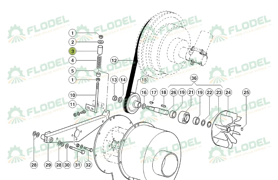 [FLO11021] Bucsa combina CLAAS 0006448100 Original CLAAS