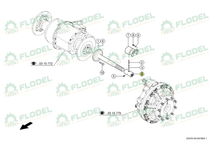 [FLO11102] Bucsa planetara CLAAS 776329