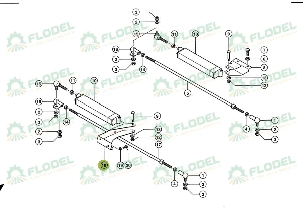 [FLO11174] Suport CLAAS 0007579723 Original CLAAS