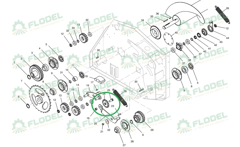 [FLO11345] Pinion DOMINONI 10483