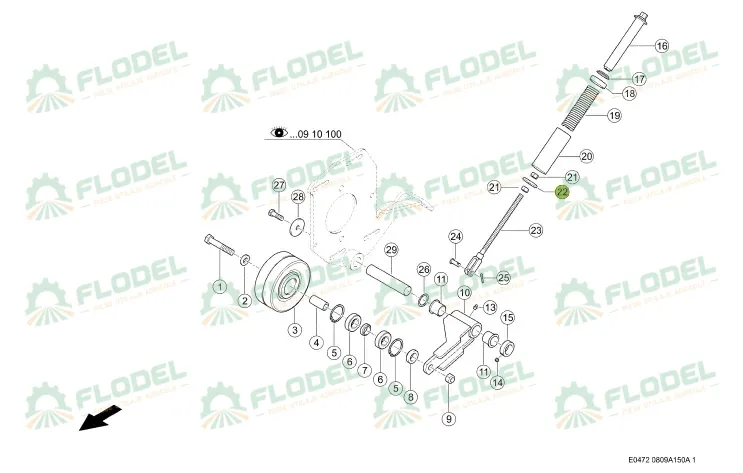 [FLO11518] Saiba 0006705640 Original CLAAS