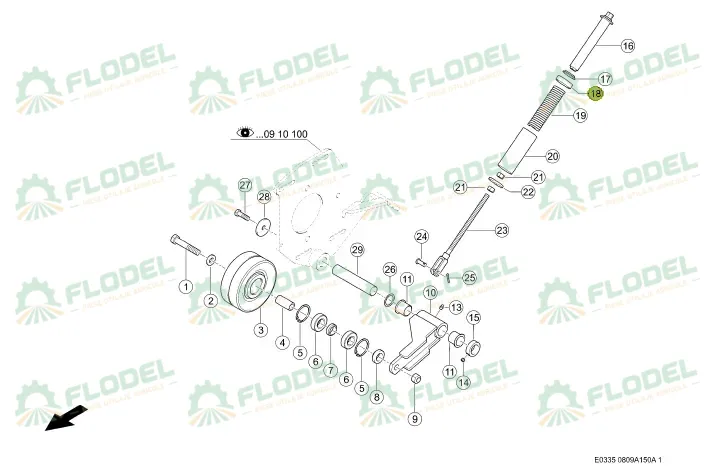 [FLO11521] Inel presiune 0006613021 Original CLAAS 